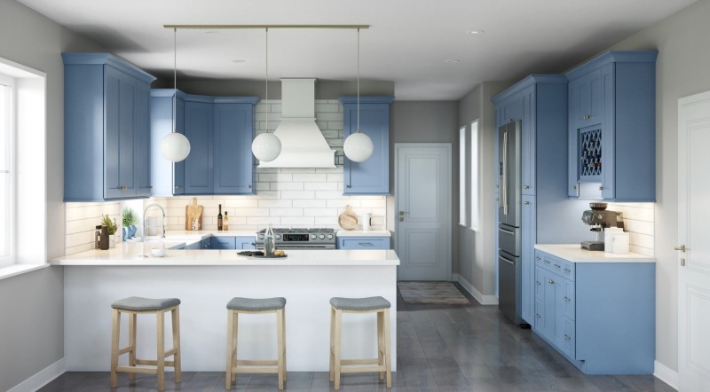 Mediterranean style modern cabinets